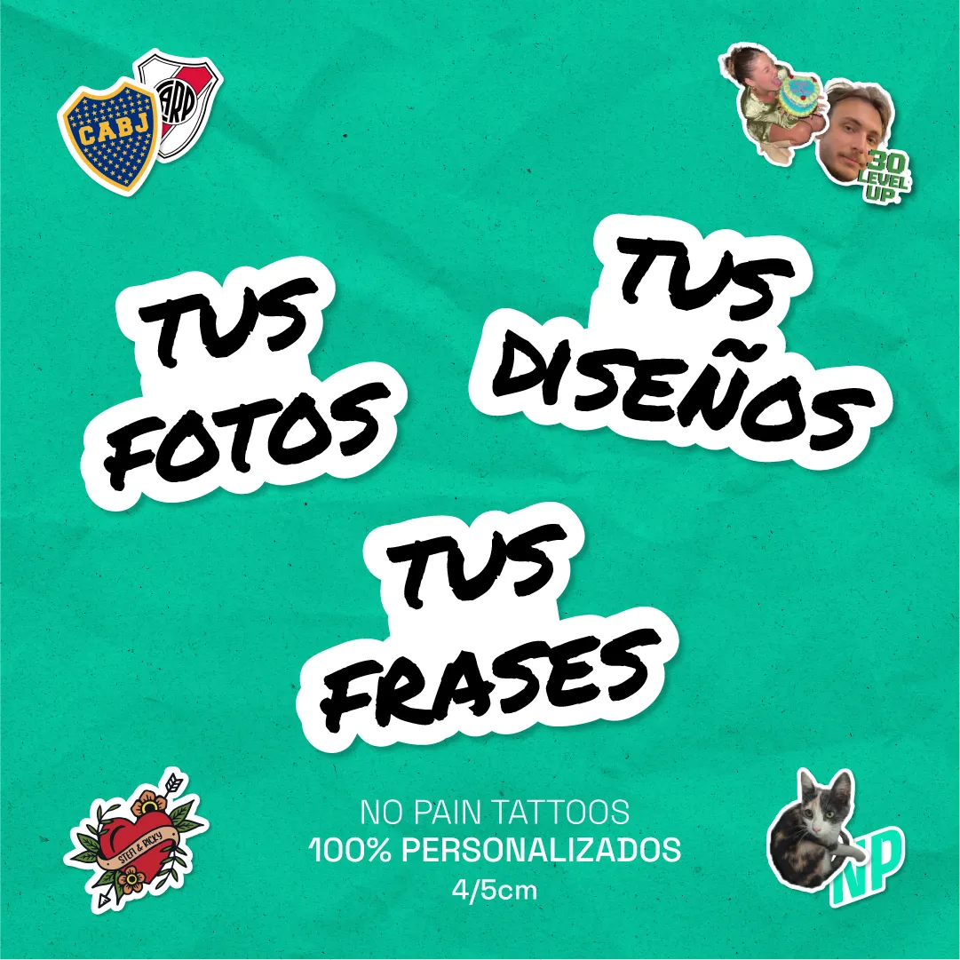 Tattoos 100% Personalizados
