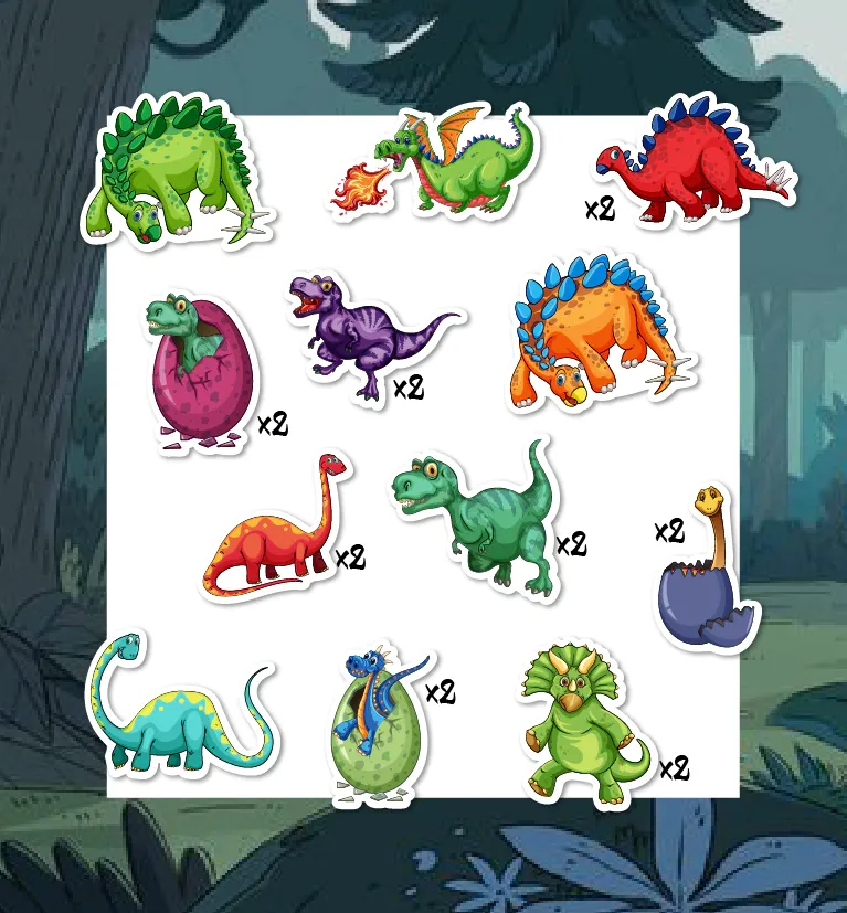 Kit Dinosaurios